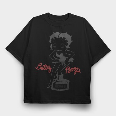 Betty Boop 70, Tricou Oversize Barbati (Unisex)