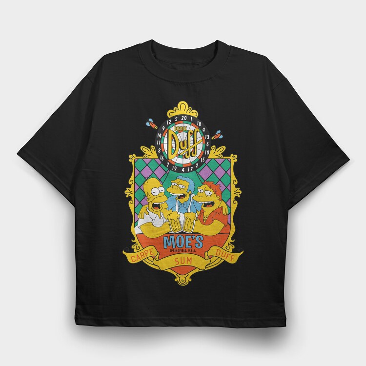 The Simpsons 37, Tricou Oversize Barbati (Unisex)