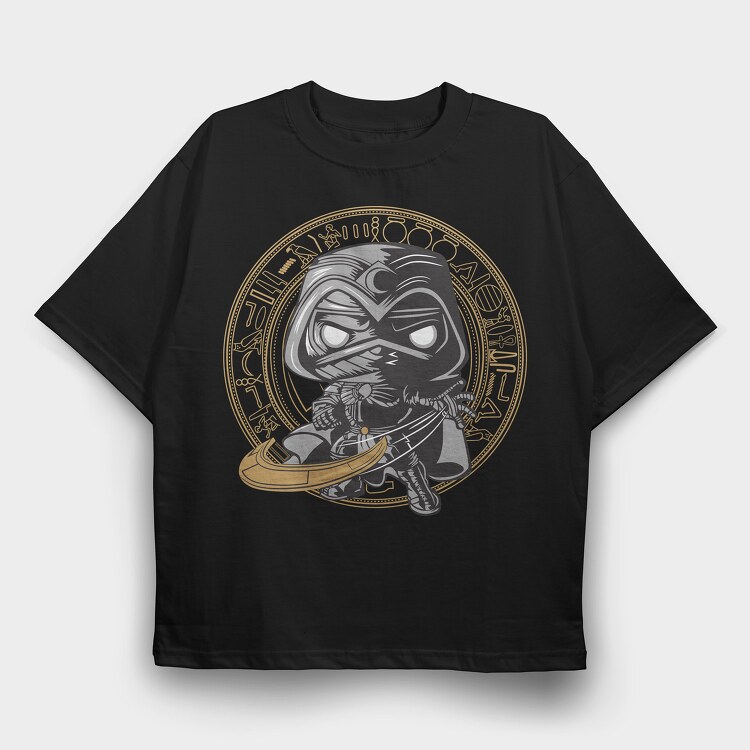 Funko Moon Knight, Tricou Oversize Barbati (Unisex)