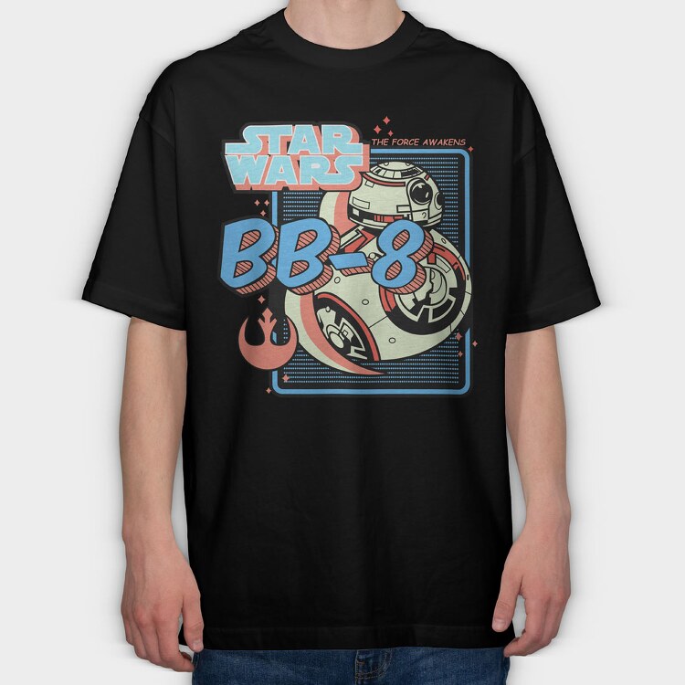 Star Wars 32, Tricou Oversize Barbati (Unisex)
