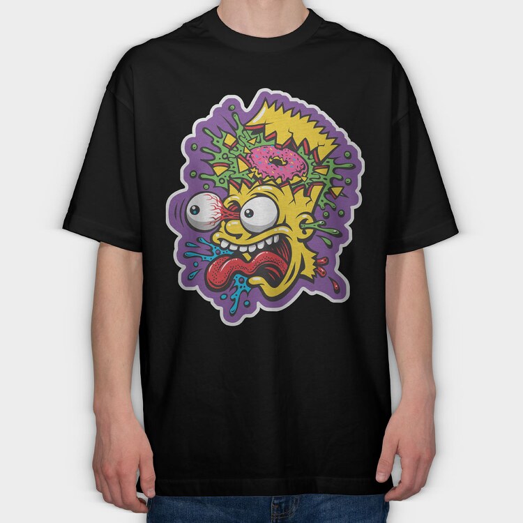 The Simpsons 38, Tricou Oversize Barbati (Unisex)