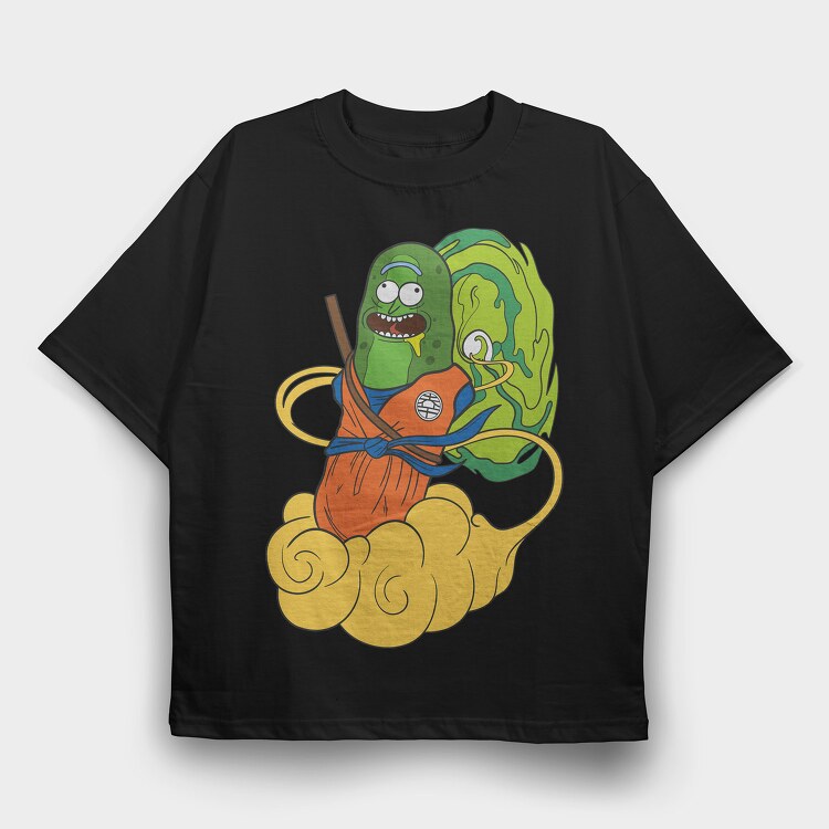 Rick and Morty 31, Tricou Oversize Barbati (Unisex)