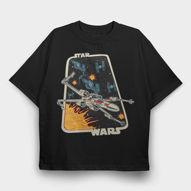 Star Wars 33, Tricou Oversize Barbati (Unisex)