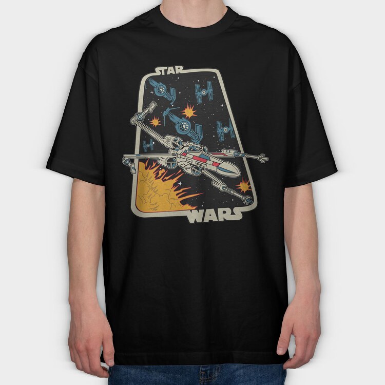 Star Wars 33, Tricou Oversize Barbati (Unisex)