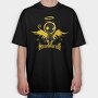 Black Angel 1, Tricou Oversize Barbati (Unisex)
