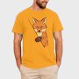 Fox Illustration, Tricou Barbati (Unisex)