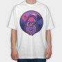Bigfoot Landscape, Tricou Oversize Barbati (Unisex)