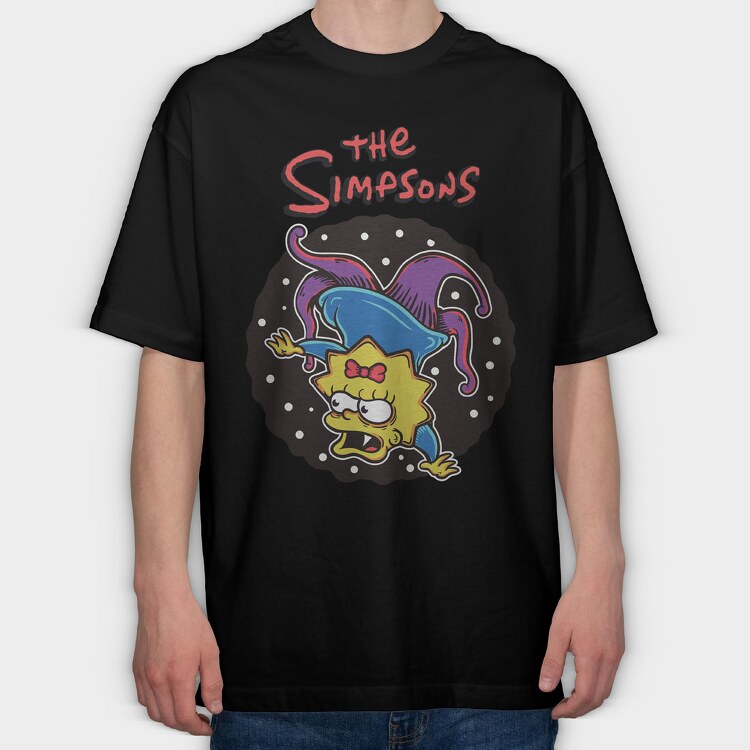 The Simpsons 4, Tricou Oversize Barbati (Unisex)