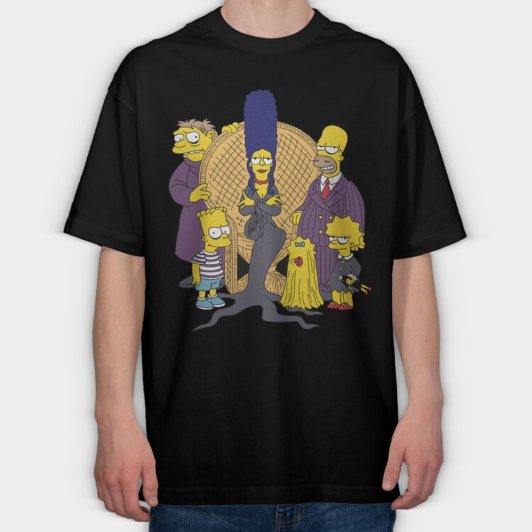The Simpsons 41, Tricou Oversize Barbati (Unisex)