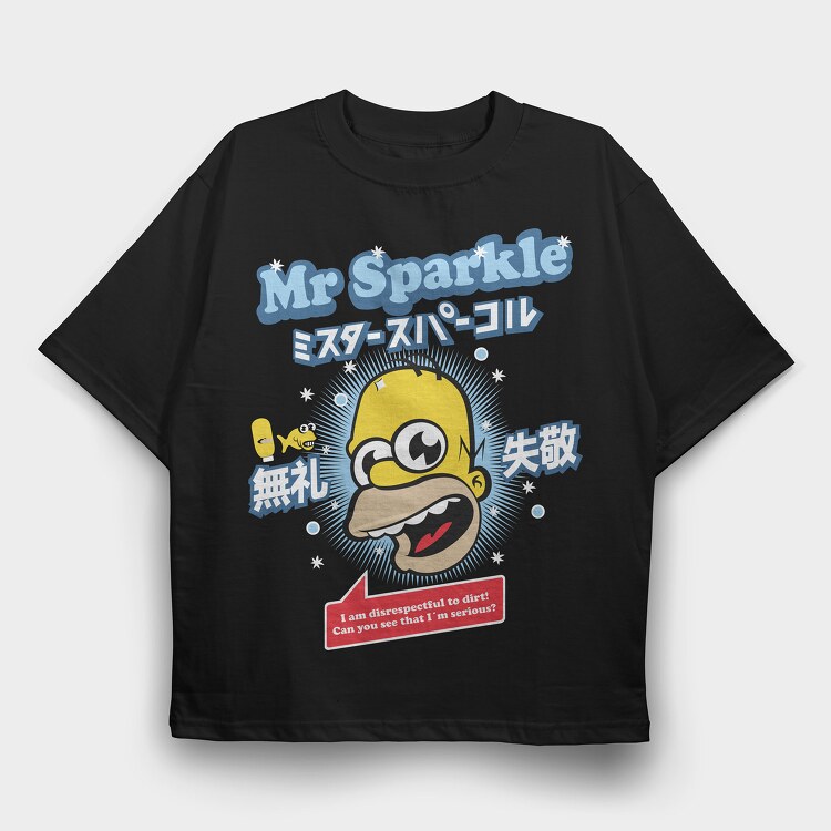 The Simpsons 42, Tricou Oversize Barbati (Unisex)