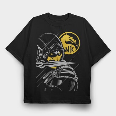 Mortal Kombat 2, Tricou Oversize Barbati (Unisex)
