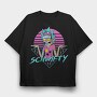 Rick and Morty 37, Tricou Oversize Barbati (Unisex)