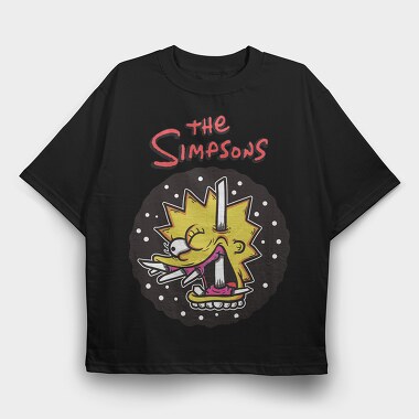 The Simpsons 5, Tricou Oversize Barbati (Unisex)
