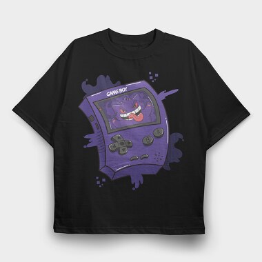 Gameboy Pokemon 1, Tricou Oversize Barbati (Unisex)