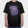 Gameboy Pokemon 1, Tricou Oversize Barbati (Unisex)
