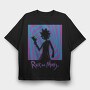 Rick and Morty 38, Tricou Oversize Barbati (Unisex)