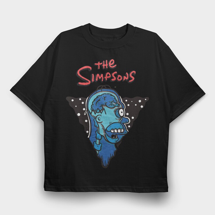 The Simpsons 6_1, Tricou Oversize Barbati (Unisex)