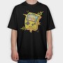 Gameboy Pokemon 5, Tricou Oversize Barbati (Unisex)