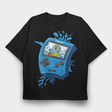 Gameboy Pokemon 7, Tricou Oversize Barbati (Unisex)