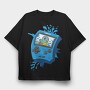Gameboy Pokemon 7, Tricou Oversize Barbati (Unisex)
