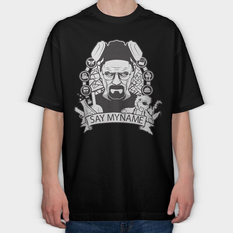 Breaking Bad 1, Tricou Oversize Barbati (Unisex)