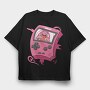 Gameboy Pokemon 8, Tricou Oversize Barbati (Unisex)