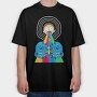 Rick and Morty 41, Tricou Oversize Barbati (Unisex)