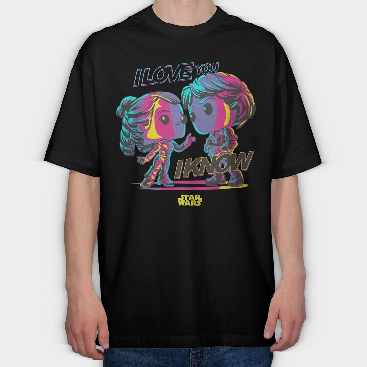 Star Wars 7, Tricou Oversize Barbati (Unisex)