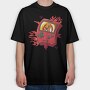Gameboy Pokemon 9, Tricou Oversize Barbati (Unisex)