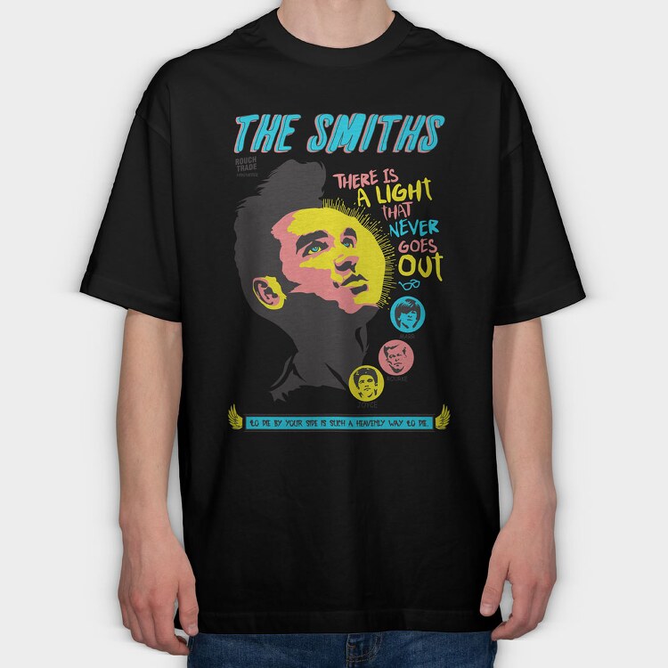 The Smiths, Tricou Oversize Barbati (Unisex)