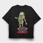 Rick and Morty 45, Tricou Oversize Barbati (Unisex)