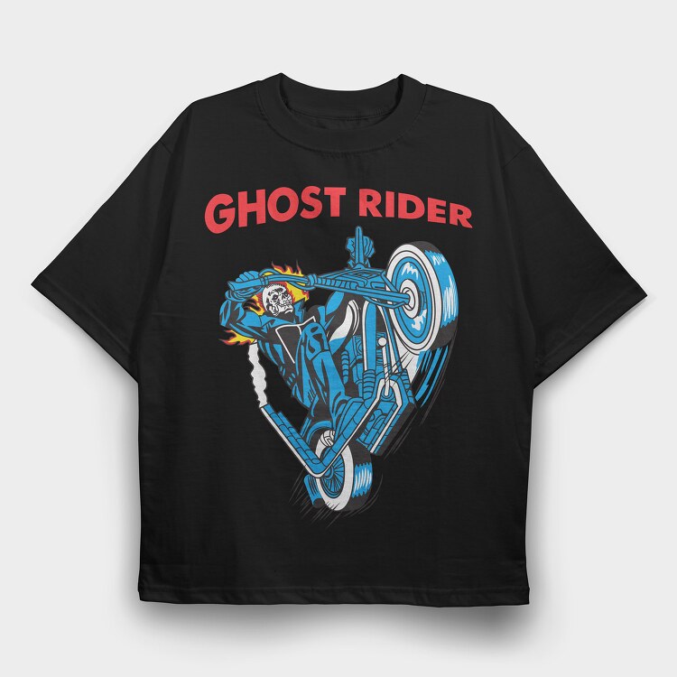 Ghost Rider 10, Tricou Oversize Barbati (Unisex)