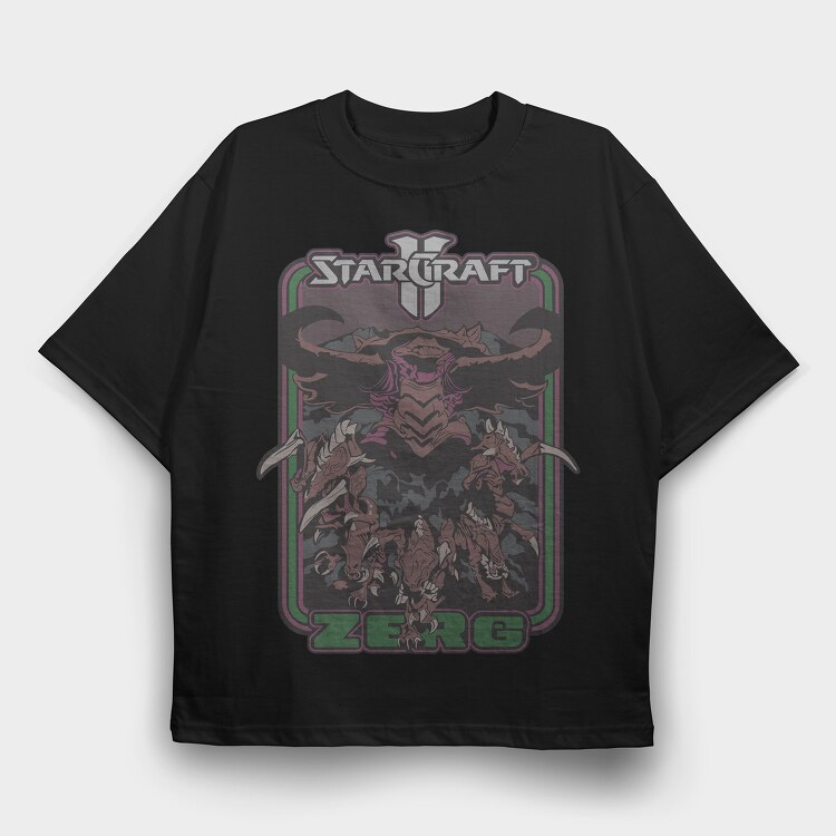 Starcraft 3, Tricou Oversize Barbati (Unisex)