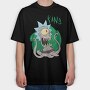 Rick and Morty 49, Tricou Oversize Barbati (Unisex)