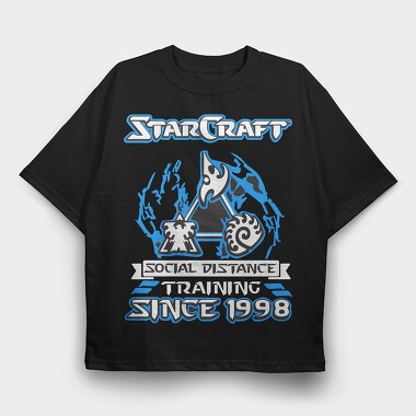 Starcraft 8, Tricou Oversize Barbati (Unisex)
