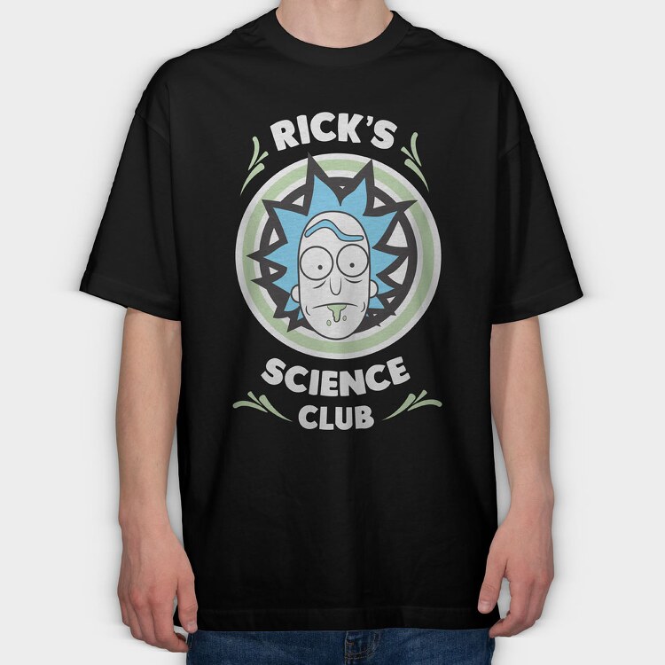 Rick and Morty 51, Tricou Oversize Barbati (Unisex)