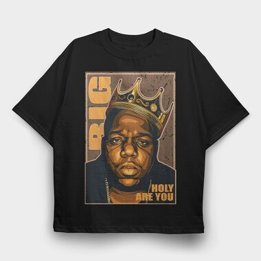 Notorious Big 2, Tricou Oversize Barbati (Unisex)