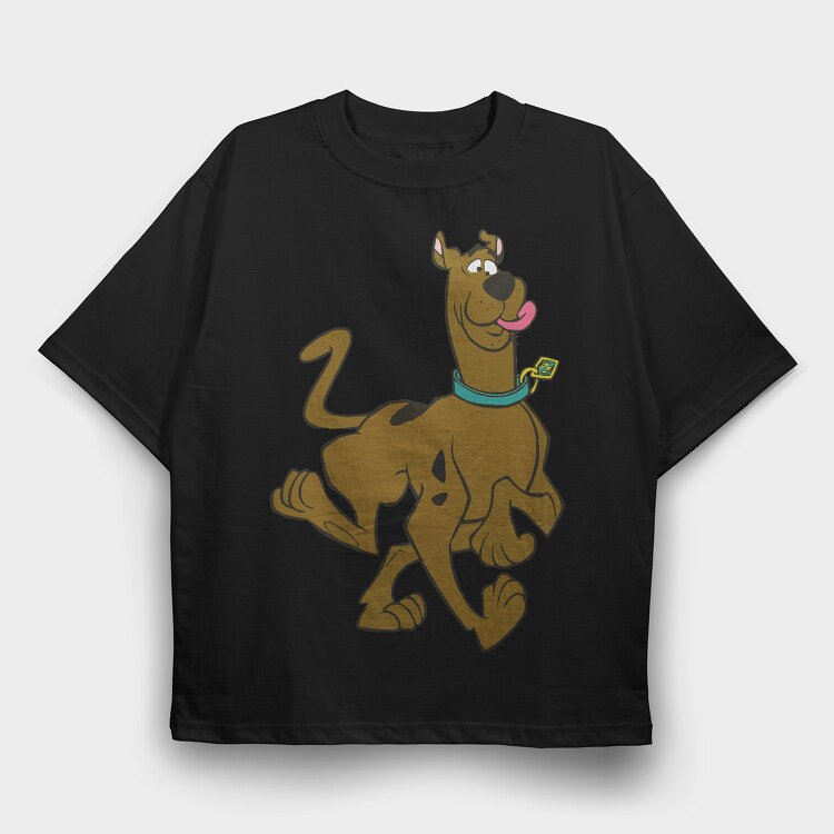 Cartoon Retro Scooby Doo 5, Tricou Oversize Barbati (Unisex)