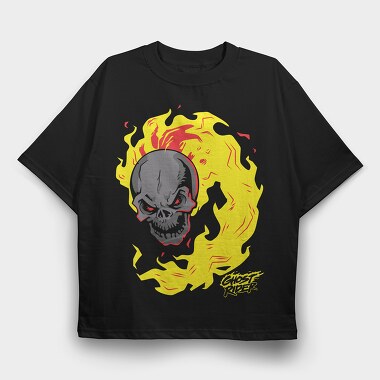Ghost Rider 9, Tricou Oversize Barbati (Unisex)