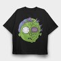 Rick and Morty 54, Tricou Oversize Barbati (Unisex)