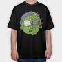 Rick and Morty 54, Tricou Oversize Barbati (Unisex)