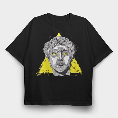 Statue, Tricou Oversize Barbati (Unisex)