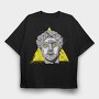 Statue, Tricou Oversize Barbati (Unisex)