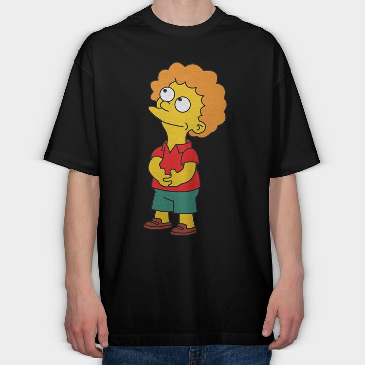 Todd Flanders 01, Tricou Oversize Barbati (Unisex)