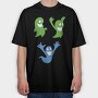 Goob Greenie Ghost, Tricou Oversize Barbati (Unisex)