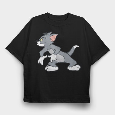 Tom and Jerry 1, Tricou Oversize Barbati (Unisex)