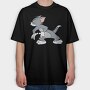 Tom and Jerry 1, Tricou Oversize Barbati (Unisex)