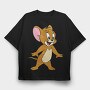 Tom and Jerry 10, Tricou Oversize Barbati (Unisex)