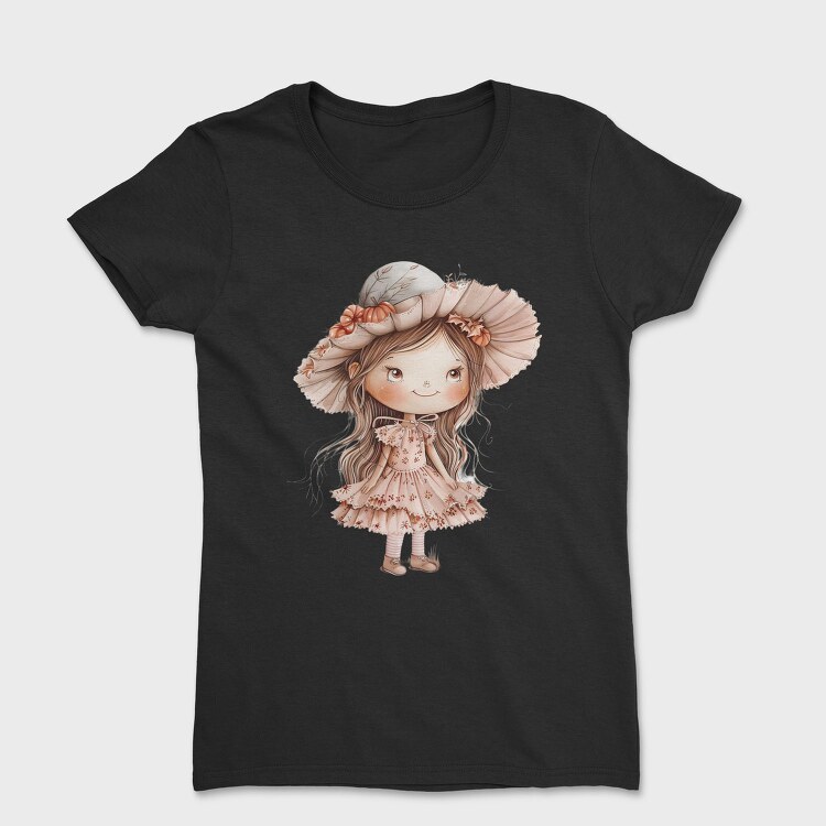 Autumn Pink Girl, Tricou Femei
