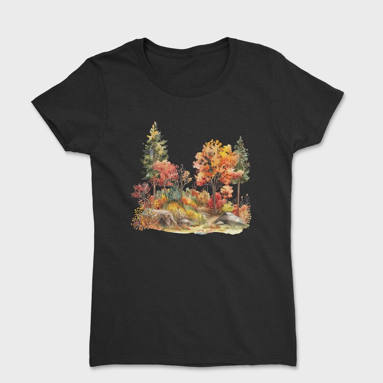 Autumn Leaves Dance, Tricou Femei